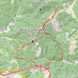 route thumbnail Rifugio Cascina Miera