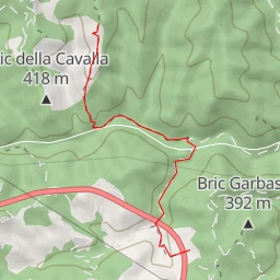 route thumbnail Bric Pian del Merlo