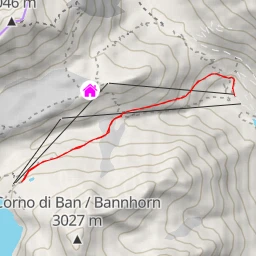 route thumbnail Rifugio Mores Lago Sabbione