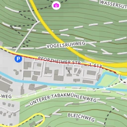 route thumbnail Pforzheimer Straße - Pforzheimer Straße