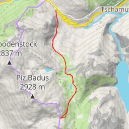 route thumbnail Stavel da Maighels - Tujetsch