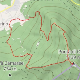 route thumbnail Punta di Orino