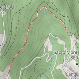 route thumbnail Via Monte Tre Croci - Varese