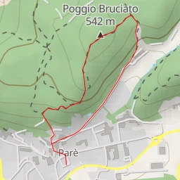 route thumbnail Poggio Bruciato