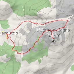 route thumbnail Cima di Cagna