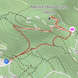 route thumbnail Monte della Croce