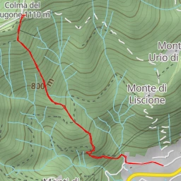 route thumbnail Rifugio Bugone