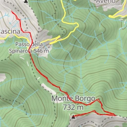 route thumbnail Monte Borgo