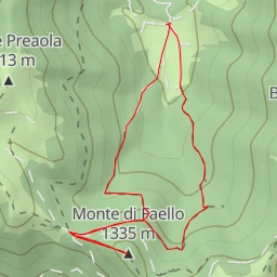 route thumbnail Monte di Faello