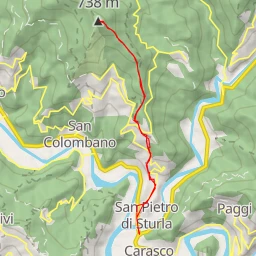 route thumbnail Monte Pissacqua