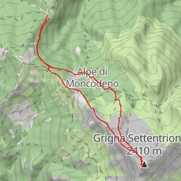 route thumbnail Grigna Settentrionale