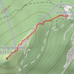 route thumbnail Strada militare, carrareccia appartenente alla "Linea Cadorna" costruita nel 1917