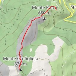 route thumbnail Monte Grofiglieta