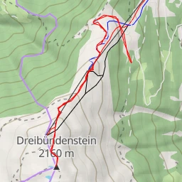 route thumbnail Dreibündenstein