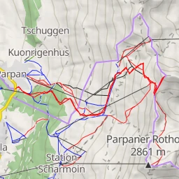 route thumbnail Parpaner Weisshorn