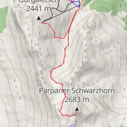 route thumbnail Parpaner Schwarzhorn